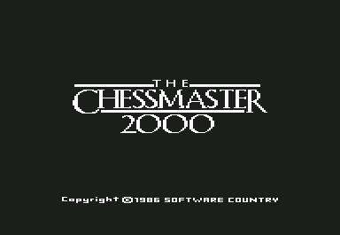 The Chessmaster 2000 screenshot 2 for Commodore 64